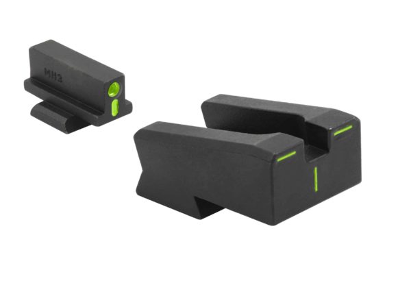 ML12227 Meprolight TRU-DOT® R4E Self-Illuminated Night Sight G/G Set for 1911 Novak style Wide 1