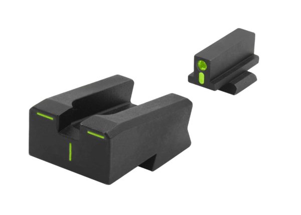 ML12227 Meprolight TRU-DOT® R4E Self-Illuminated Night Sight G/G Set for 1911 Novak style Wide 3