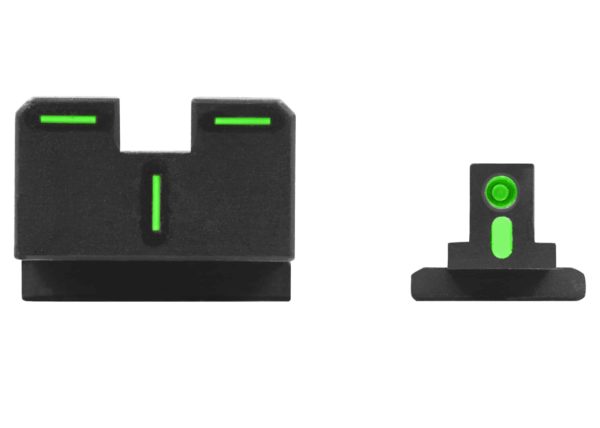 ML12227 Meprolight TRU-DOT® R4E Self-Illuminated Night Sight G/G Set for 1911 Novak style Wide 4