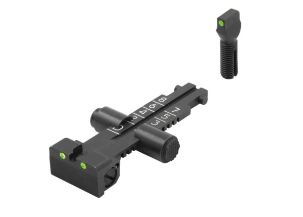 Meprolight TRU-DOT® Self-Illuminated Rifle Night Sight for AK47 Norinco Version with 800M/1000M Rear 6