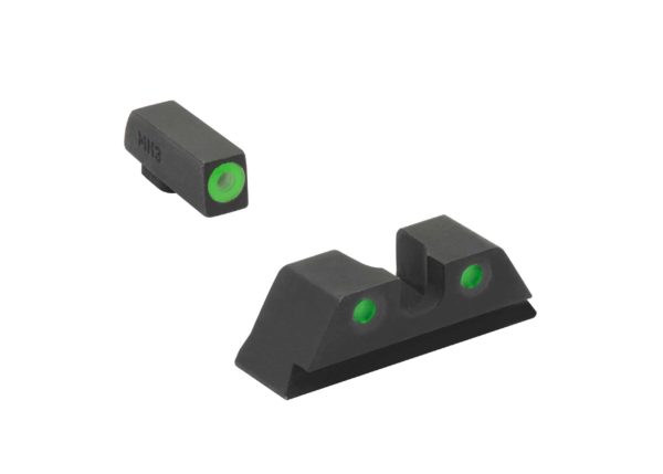 ML40224 Meprolight Mepro Hyper-Bright™ G/Y/O Night Sight for HVS Glock 9/357SIG/40/45GAP 1
