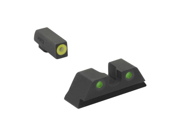 ML40224 Meprolight Mepro Hyper-Bright™ G/Y/O Night Sight for HVS Glock 9/357SIG/40/45GAP 8