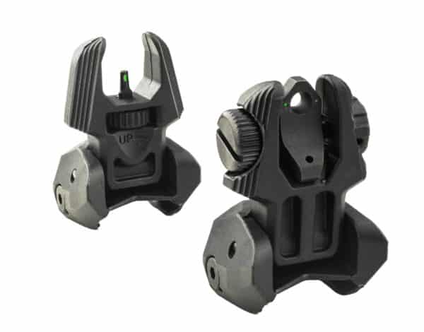 Meprolight Tritium-Enhanced Self-Illuminated Sights Set FRBS M2D/M4D in Black/Desert Tan/OD Green 1