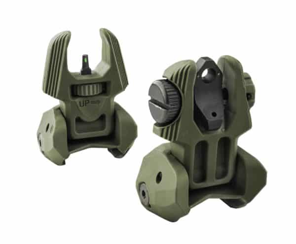 Meprolight Tritium-Enhanced Self-Illuminated Sights Set FRBS M2D/M4D in Black/Desert Tan/OD Green 4