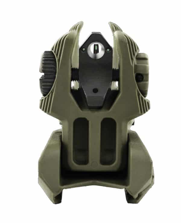 Meprolight Tritium-Enhanced Self-Illuminated Sights Set FRBS M2D/M4D in Black/Desert Tan/OD Green 5