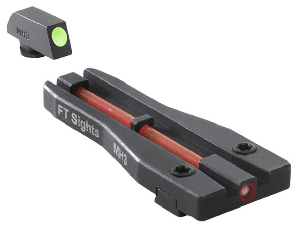 ML63180 Meprolight Fiber-Tritium One-dot Sight for Glock with Rear Sight Green or Red 4