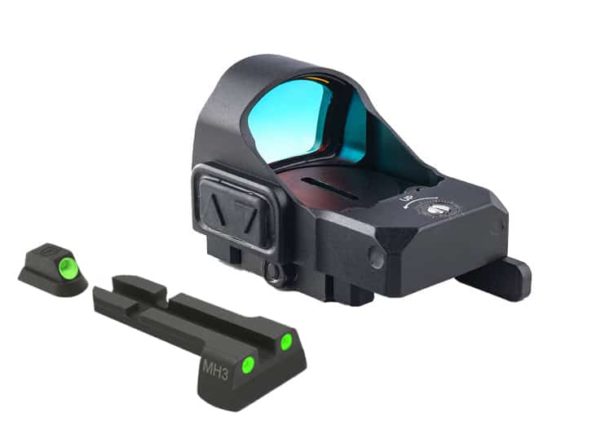 Meprolight MICRO RDS Kit for Glock CZ 75, SIG 226/320, IWI Masada, S&W M&P, H&K VP9, IWI Jericho, CZ Shadow 1&2 14