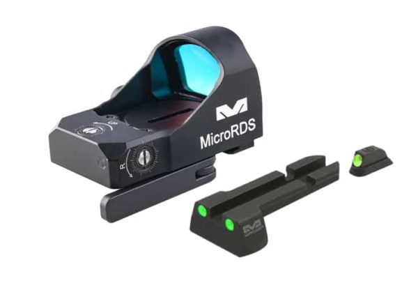 Meprolight MICRO RDS Kit for Glock CZ 75, SIG 226/320, IWI Masada, S&W M&P, H&K VP9, IWI Jericho, CZ Shadow 1&2 13