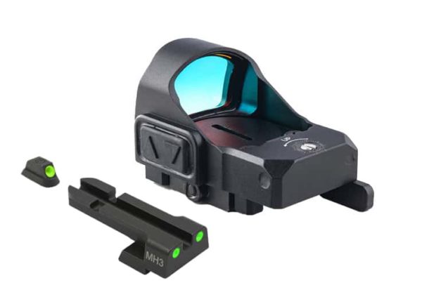 Meprolight MICRO RDS Kit for Glock CZ 75, SIG 226/320, IWI Masada, S&W M&P, H&K VP9, IWI Jericho, CZ Shadow 1&2 3
