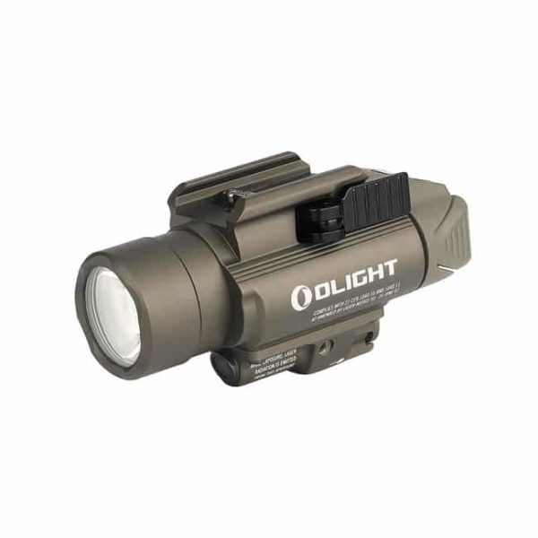 Olight Baldr Pro Lighting Tool with Green Laser & White LED for Picatinny/Glock Rail (Max Output of 1350 Lumens) 10