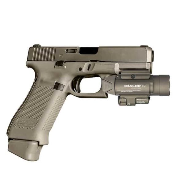Olight Baldr Pro Lighting Tool with Green Laser & White LED for Picatinny/Glock Rail (Max Output of 1350 Lumens) 6