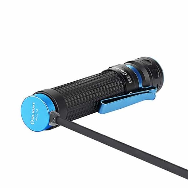 Olight Baton Pro Rechargeable Side-Switch LED Flashlight with Lithium Battery & Magnetic USB Charging (Max Output of 2000 Lumens) 5