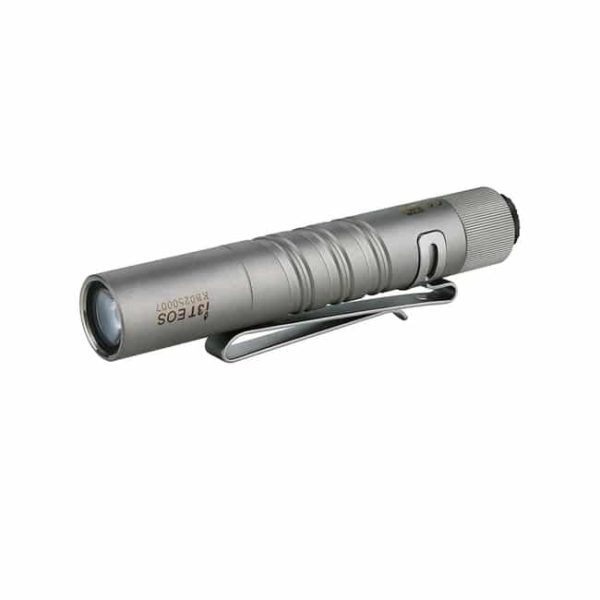 Olight i3T EOS Slim Tail Switch Flashlight with LED & TIR Optic Lens and Dual Direction Pocket Clip 3