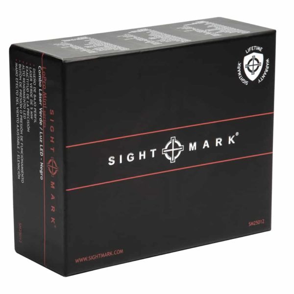 SM25012 Sightmark LoPro Mini Combo Flashlight and Green Laser Sight 8