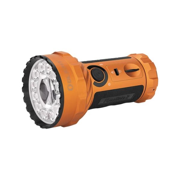 Olight Marauder 2 USB-C charging Flashlight with 12 LEDs circle & large LED in center Creating Max 14,000-lumens 2