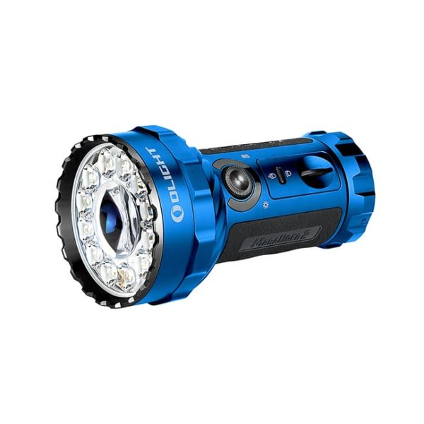 Olight Marauder 2 USB-C charging Flashlight with 12 LEDs circle & large LED in center Creating Max 14,000-lumens 3