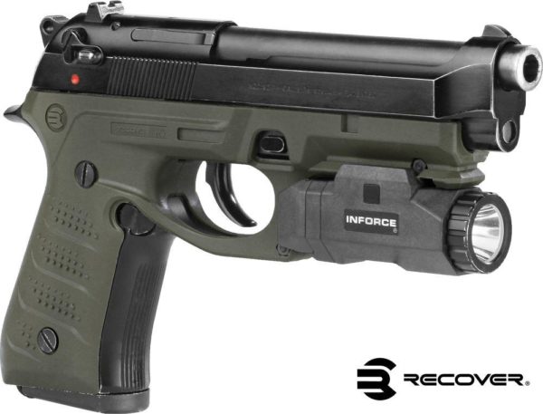 Recover Tactical BC2 Beretta Grip & Rail System for the Beretta 92 M9 6