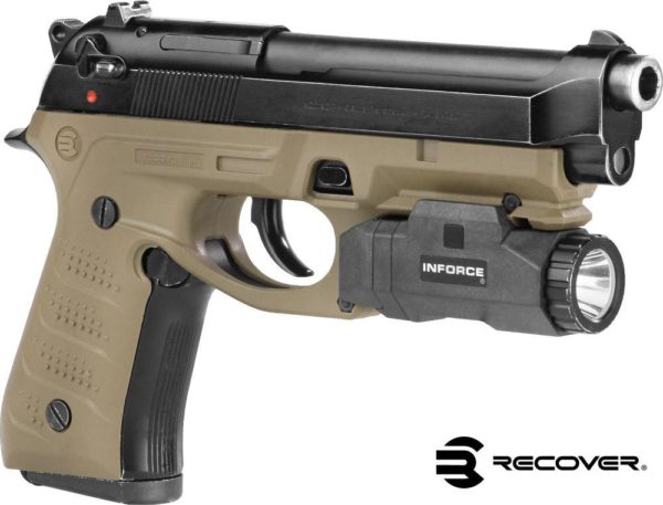 Recover Tactical BC2 Beretta Grip & Rail System for the Beretta 92 M9 7