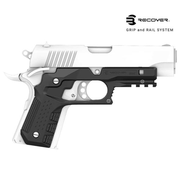 Recover Tactical CC3C Grip and Rail System for the Compact 1911 (Officer’s Sized 1911) 1