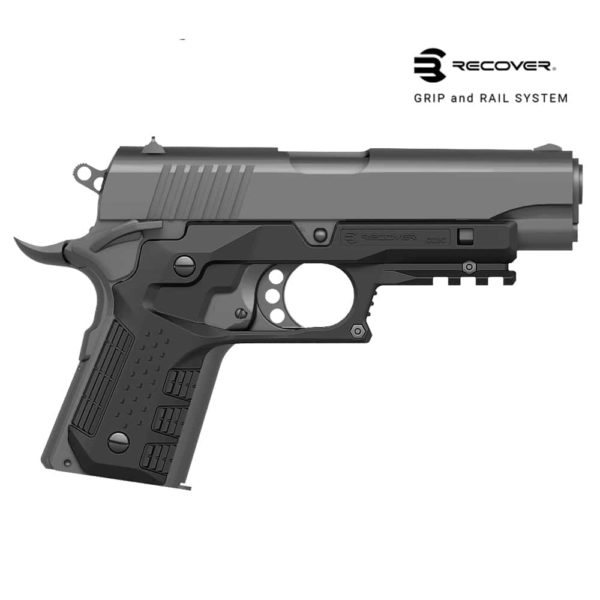 Recover Tactical CC3C Grip and Rail System for the Compact 1911 (Officer’s Sized 1911) 2