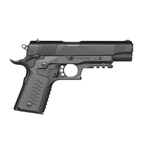 Recover Tactical CC3H Grip and Rail System for the 1911 8