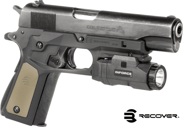 Recover Tactical CC3P Grip and Rail System for the 1911 4