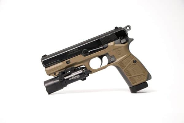 Recover Tactical HPC Grip and Rail System for the Browning and FN Hi Power 13