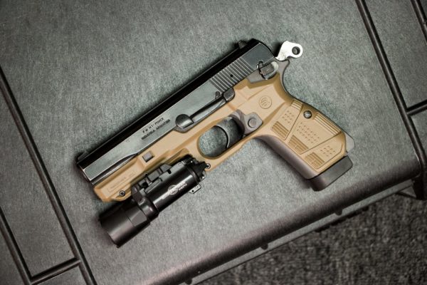 Recover Tactical HPC Grip and Rail System for the Browning and FN Hi Power 15