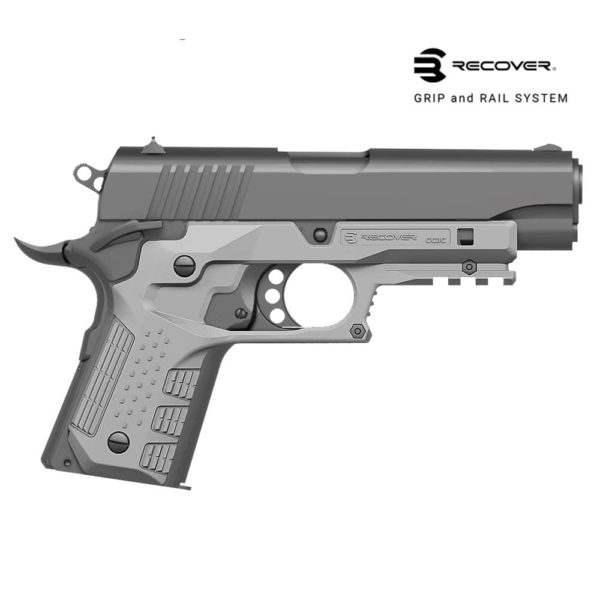 Recover Tactical CC3C Grip and Rail System for the Compact 1911 (Officer’s Sized 1911) 7