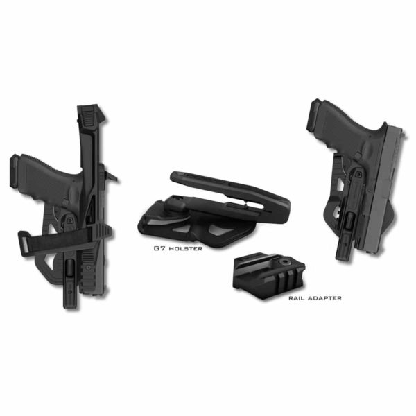 Recover Tactical 20/20N Stabilizer Brace Conversion Kit for All Glock Generations With Or Without a Rail 8