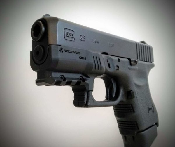 Recover Tactical GR26 Rail Adapter For The Glock 26 and 27 3