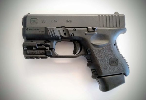 Recover Tactical GR26 Rail Adapter For The Glock 26 and 27 4
