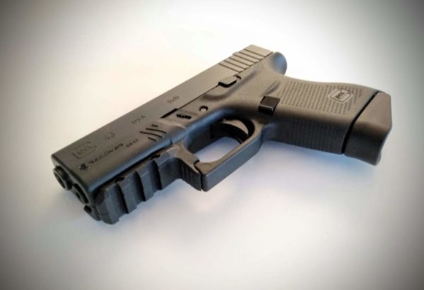 Recover Tactical GR43 Rail Adapter For The Glock 43 43X and 48 (NOT FOR MOS THAT ALREADY HAS A RAIL) 3