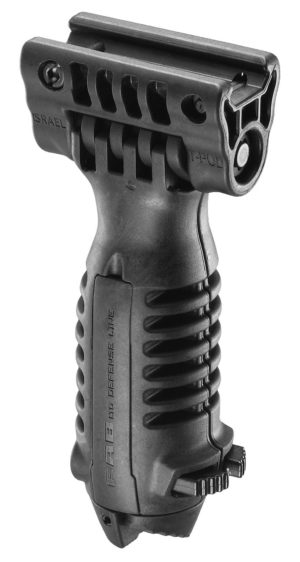 BVG CAA Tactical Black Front Arm Vertical Grip W Waterproof Cell Made of Polymer