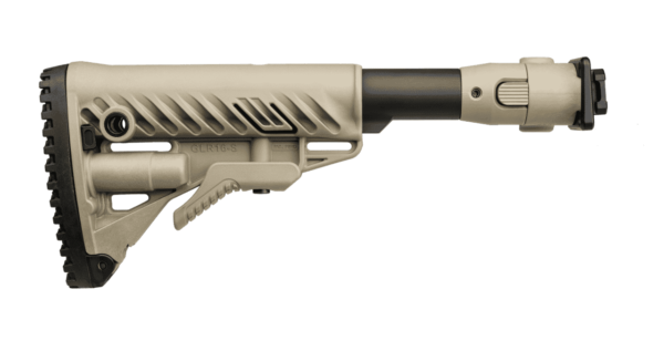 M4 AKS P SB - FAB M4 Folding Collapsible Buttstock with Shock Absorber for AKS-74U (krinkov) 3