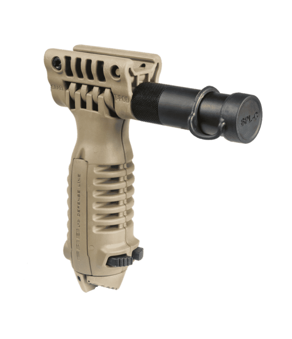 Clearance Sale! T-POD SL Fab Defense Tactical foregrip Bipod with built in tactical light 1