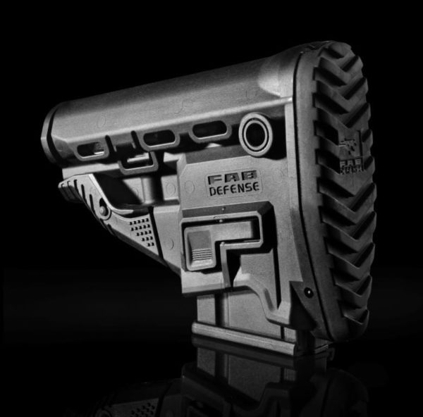 GL-MAG Fab Defense M4 Survival Buttstock With Built In Mag Carrier For 5.56 Magazines 9