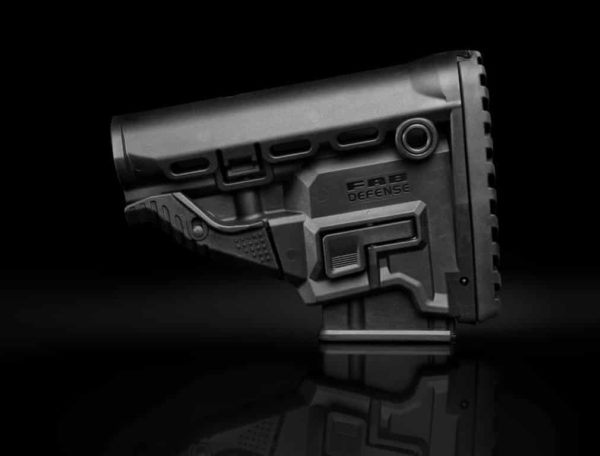 GL-MAG Fab Defense M4 Survival Buttstock With Built In Mag Carrier For 5.56 Magazines 8