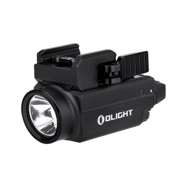 Olight Baldr S Flashlight With Adjustable Sliding Rail, Lithium Polymer Battery, White Light & Green Laser Beam 1
