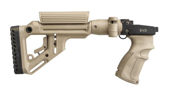 UAS-SVD Fab Defense Side Folding Buttstock With Integrated Cheek Rest for SVD 3