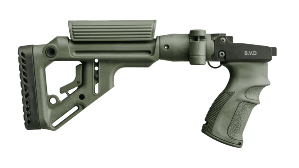 UAS-SVD Fab Defense Side Folding Buttstock With Integrated Cheek Rest for SVD 10