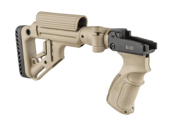 UAS-SVD Fab Defense Side Folding Buttstock With Integrated Cheek Rest for SVD 4