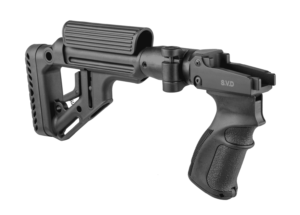 UAS-SVD Fab Defense Side Folding Buttstock With Integrated Cheek Rest for SVD