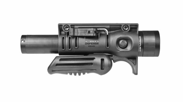 FFA-Fab Defense Folding Foregrip & Stinger Led Flash Mount 2