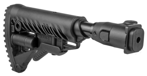 M4-ZAS P SB M4 Folding Collapsible Buttstock w/ Shock Absorber for Zastava M70 B1, B3 / M77 B1 1