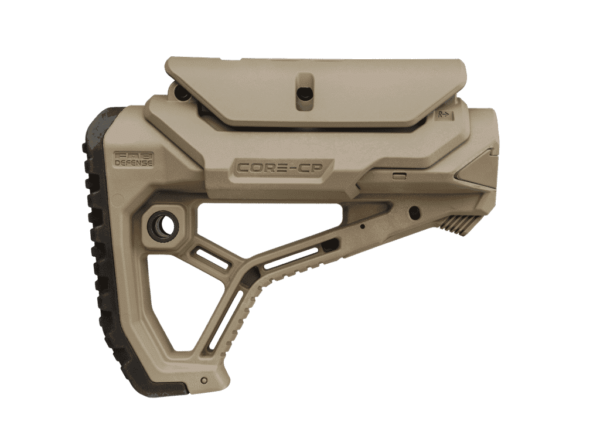 GL-CORE CP Fab Defense Buttstock with Adjustable Cheek-Rest for M4/M16/AR15 (MIl Spec & Commercial Tubes) 4