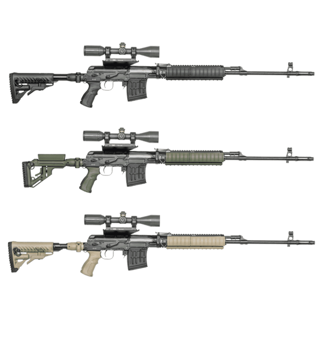 M4-SVD Fab Defense Side Folding and Collapsible Buttstock Kit for SVD 11
