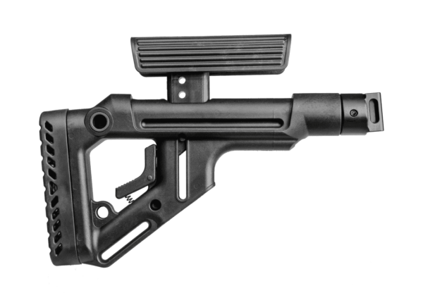 Fab Defense SAIGA Tactical Folding Buttstock with Cheek Piece - UAS-SAIGA 2