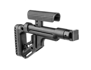 Fab Defense SAIGA Tactical Folding Buttstock with Cheek Piece - UAS-SAIGA
