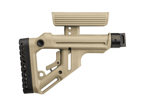 Fab Defense SAIGA Tactical Folding Buttstock with Cheek Piece - UAS-SAIGA 4